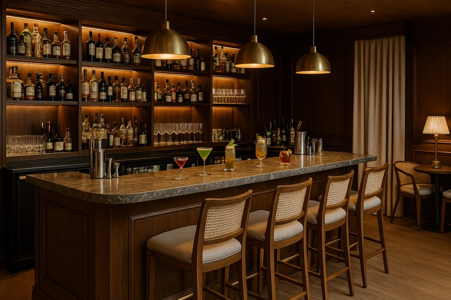 Espaces lounge & bar à cocktails