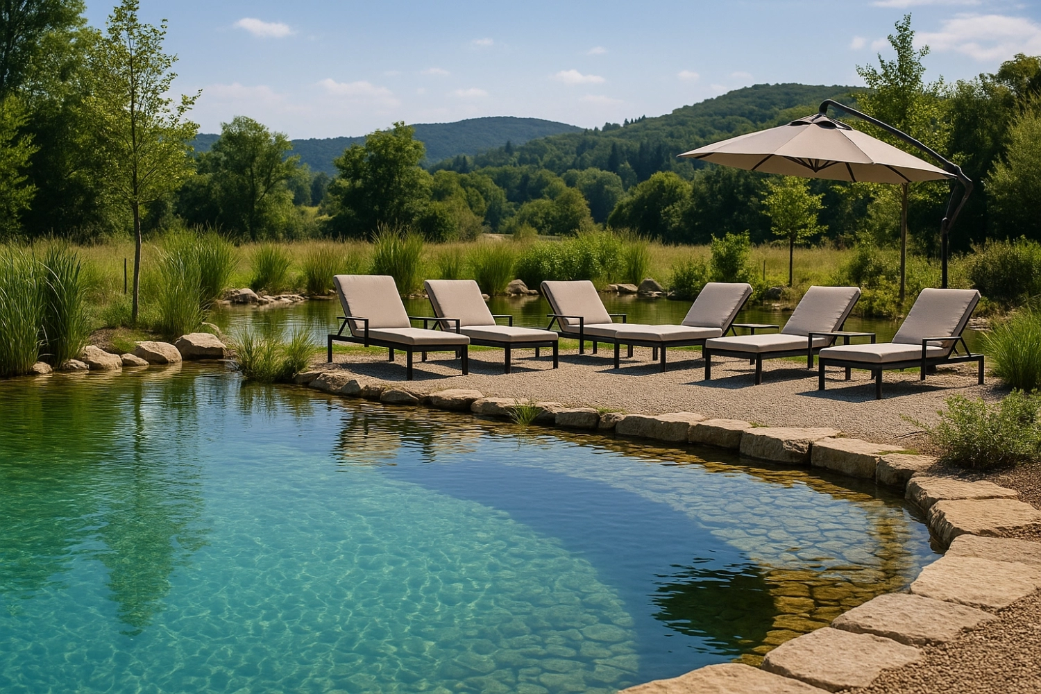 Piscine ou bassin naturel